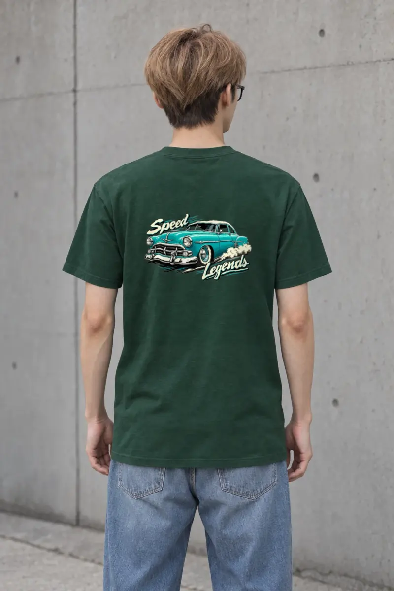 "Speed Legends" Heavyweight Unisex Crewneck T-shirt