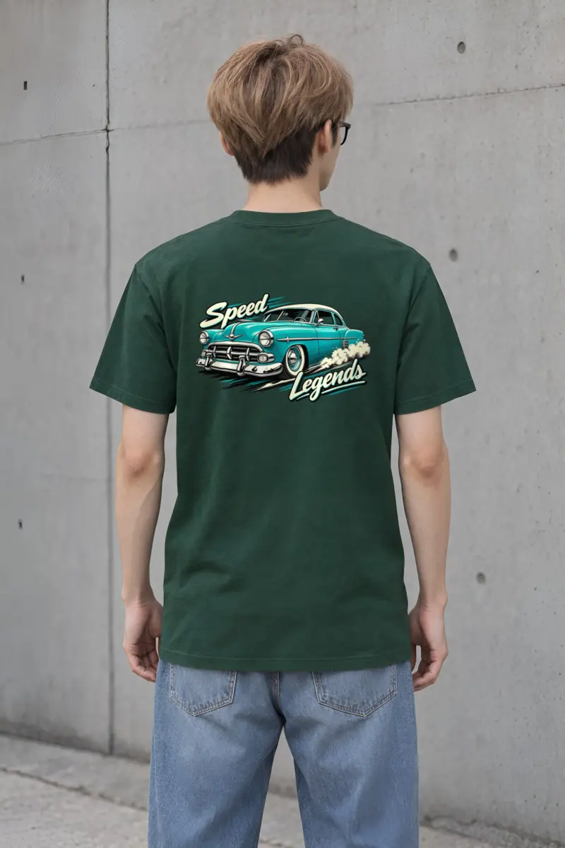 "Speed Legends" Heavyweight Unisex Crewneck T-shirt