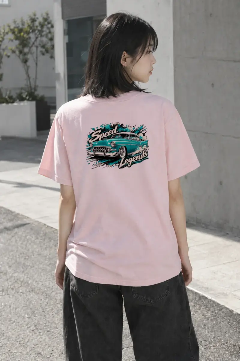"Speed Legends" Heavyweight Unisex Crewneck T-shirt | Gildan 5000