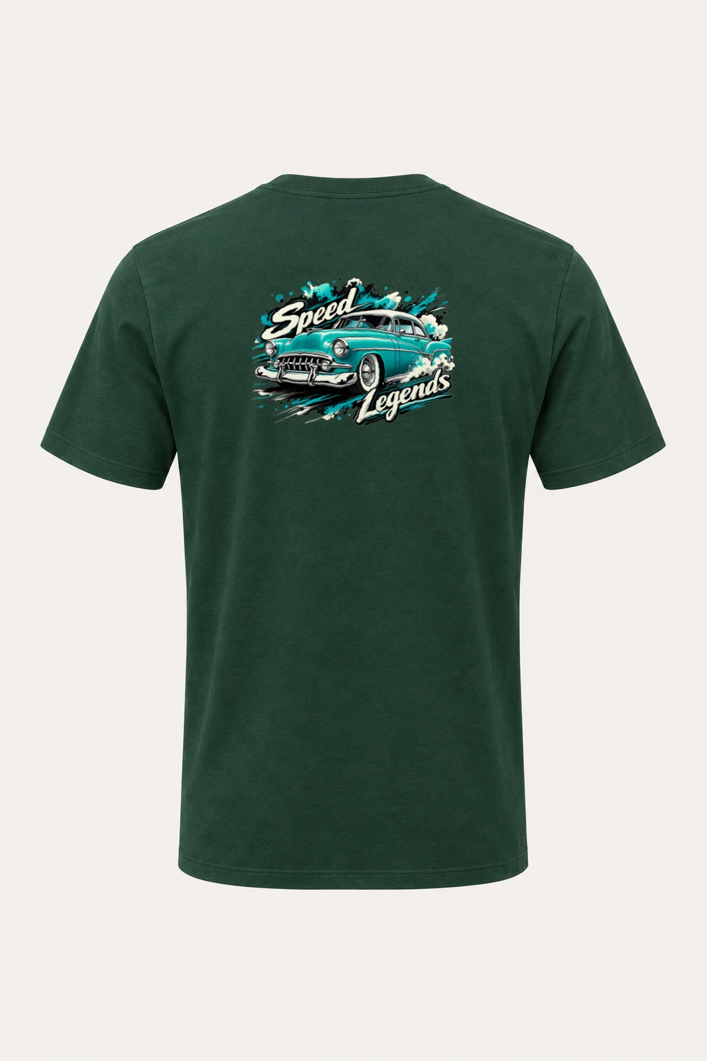 "Speed Legends" Heavyweight Unisex Crewneck T-shirt | Gildan 5000