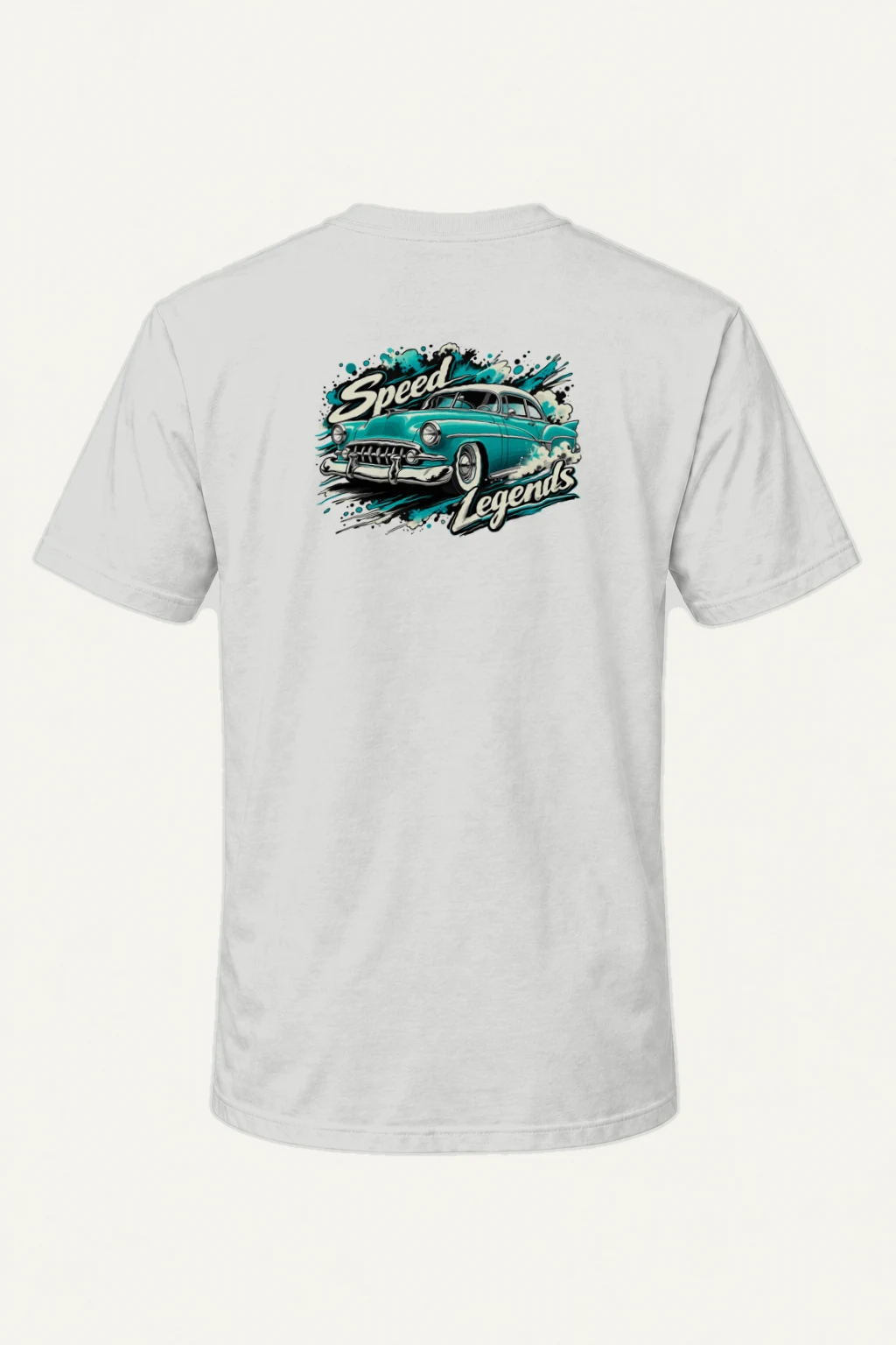 "Speed Legends" Heavyweight Unisex Crewneck T-shirt | Gildan 5000