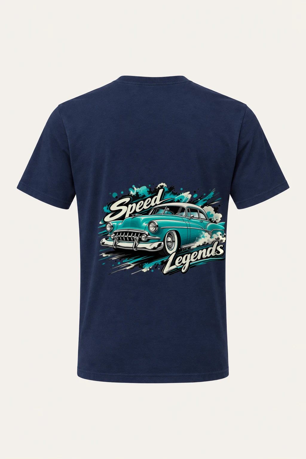 "Speed Legends" Heavyweight Unisex Crewneck T-shirt | Gildan 5000