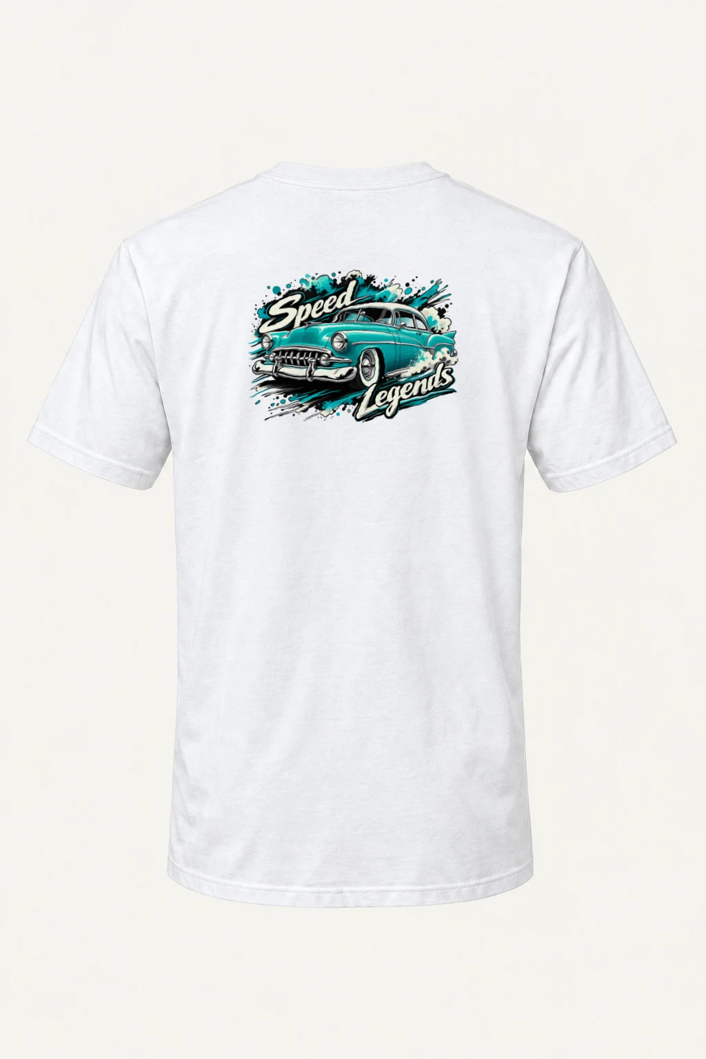 "Speed Legends" Heavyweight Unisex Crewneck T-shirt | Gildan 5000