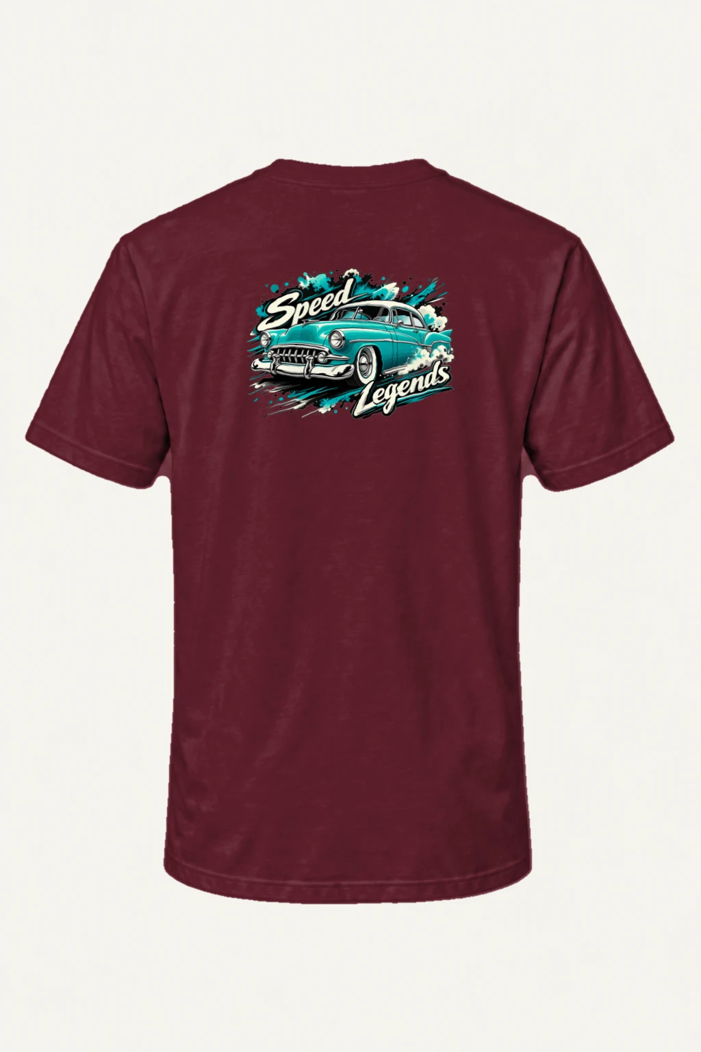 "Speed Legends" Heavyweight Unisex Crewneck T-shirt | Gildan 5000