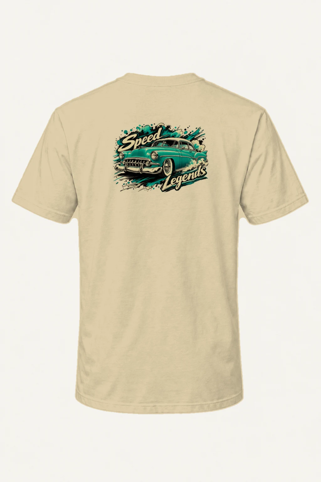 "Speed Legends" Heavyweight Unisex Crewneck T-shirt | Gildan 5000