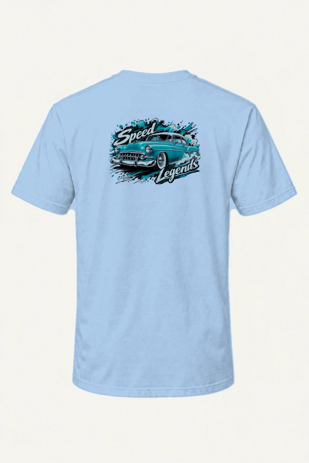 "Speed Legends" Heavyweight Unisex Crewneck T-shirt | Gildan 5000