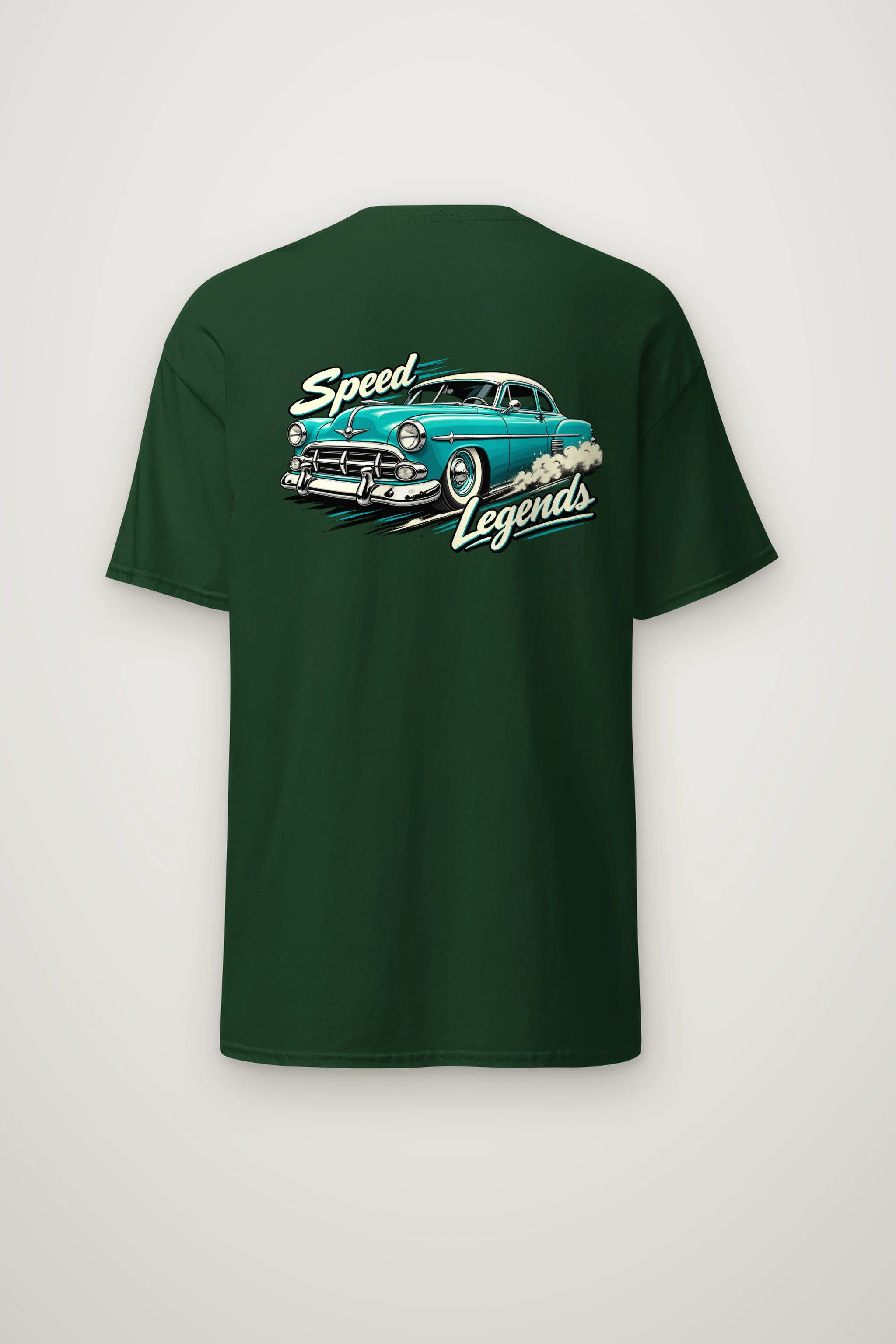 "Speed Legends" Heavyweight Unisex Crewneck T-shirt