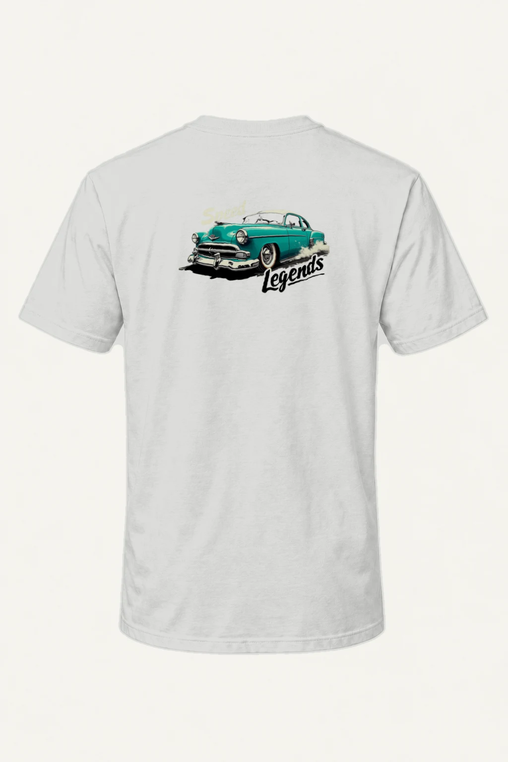 "Speed Legends" Heavyweight Unisex Crewneck T-shirt | Gildan 5000