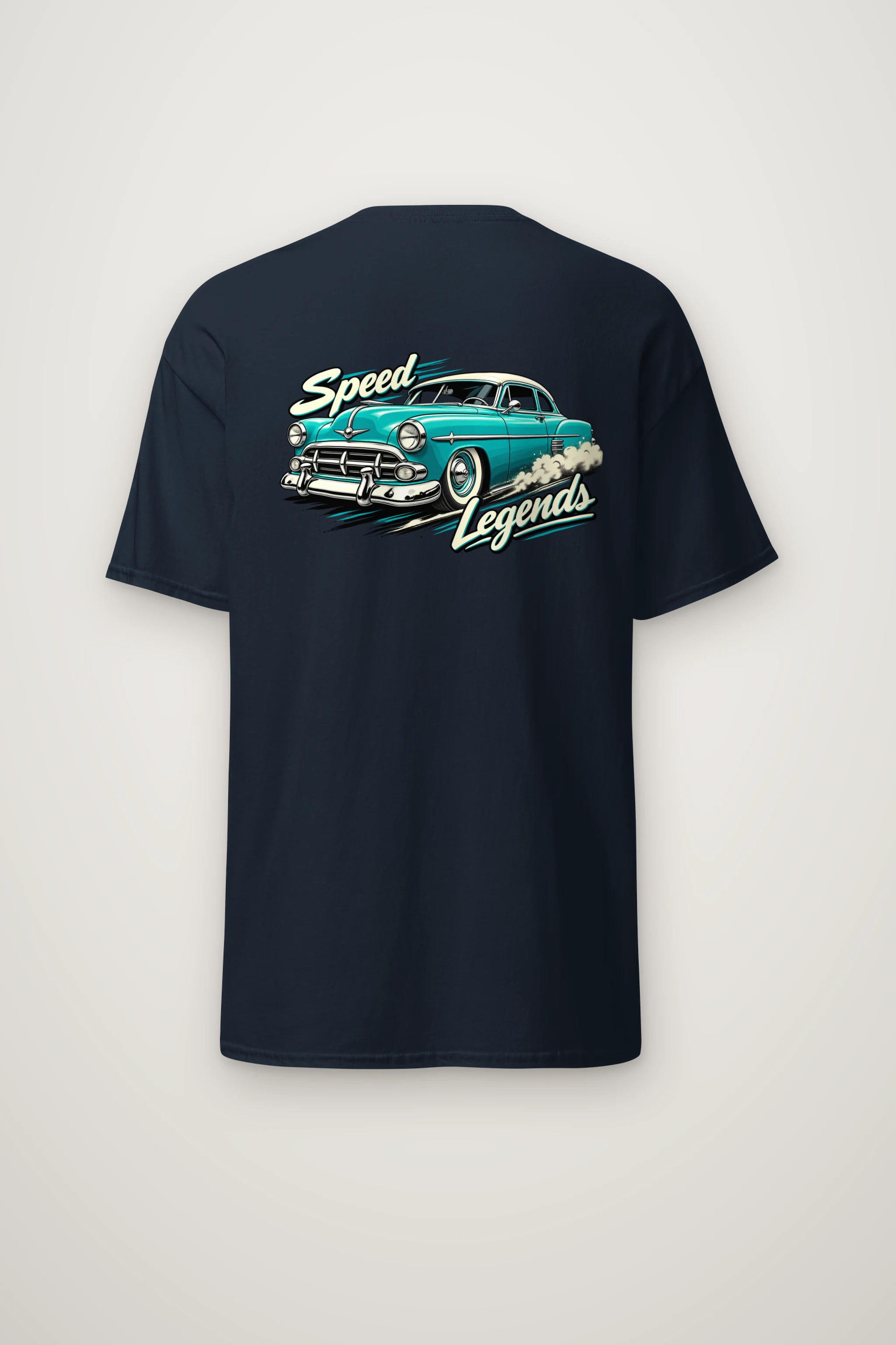 "Speed Legends" Heavyweight Unisex Crewneck T-shirt