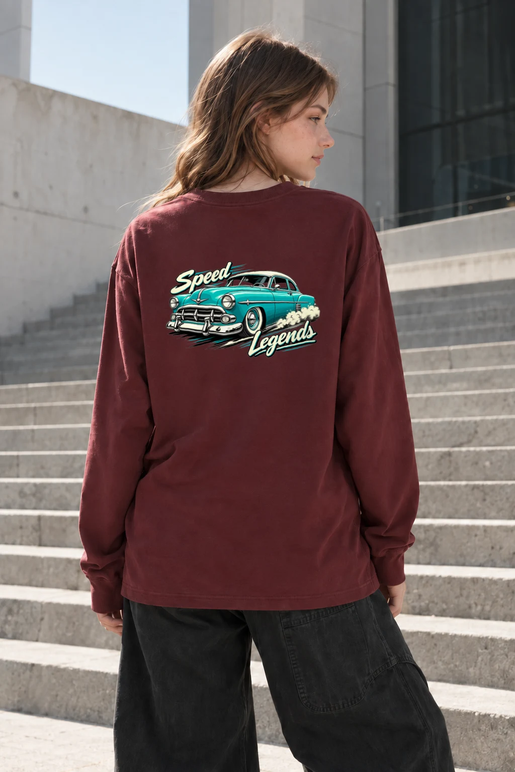 "Speed Legends" Unisex Longsleeve T-shirt | Gildan 2400