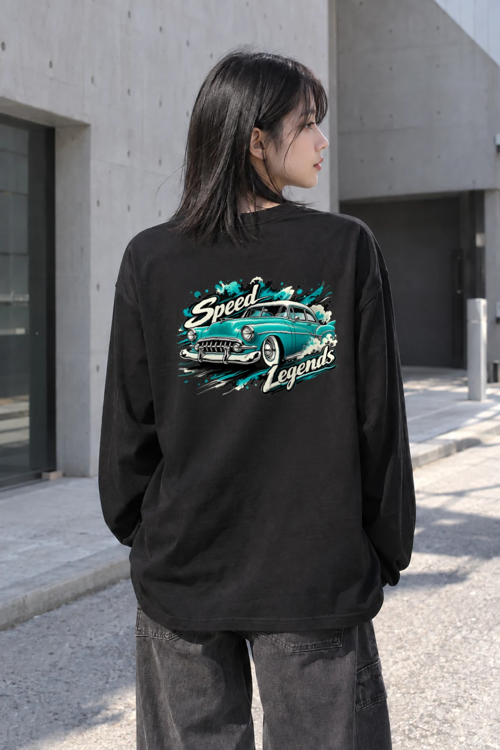 "Speed Legends" Unisex Longsleeve T-shirt | Gildan 2400
