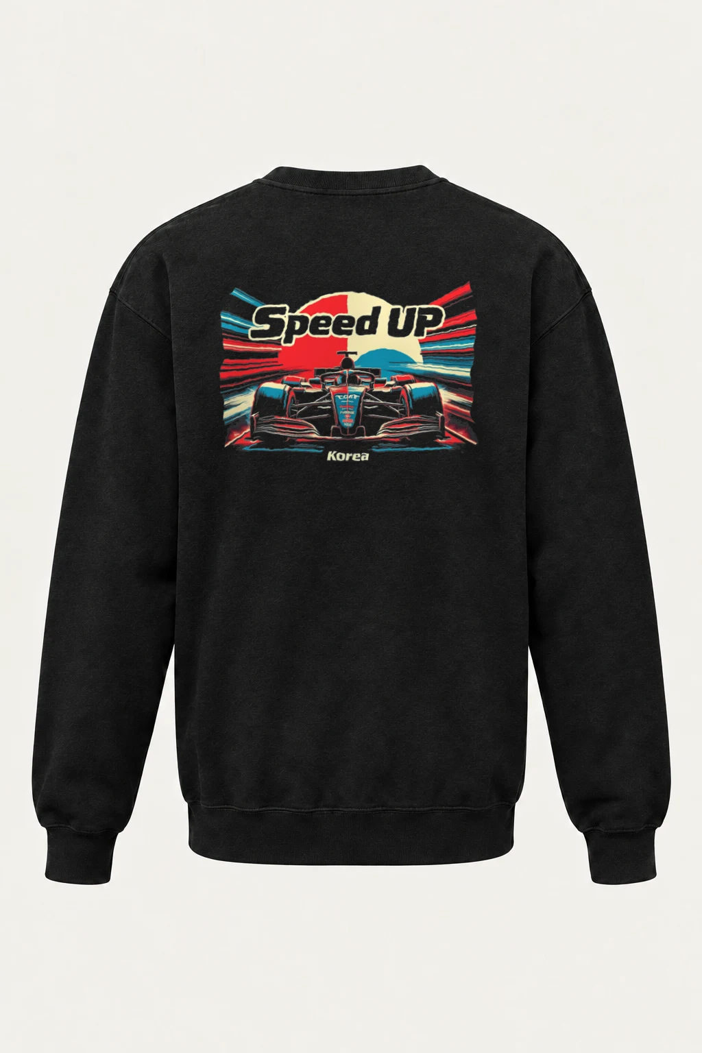 "Speed Up Korea" Heavy Blend Unisex Crewneck Sweatshirt | Gildan 18000