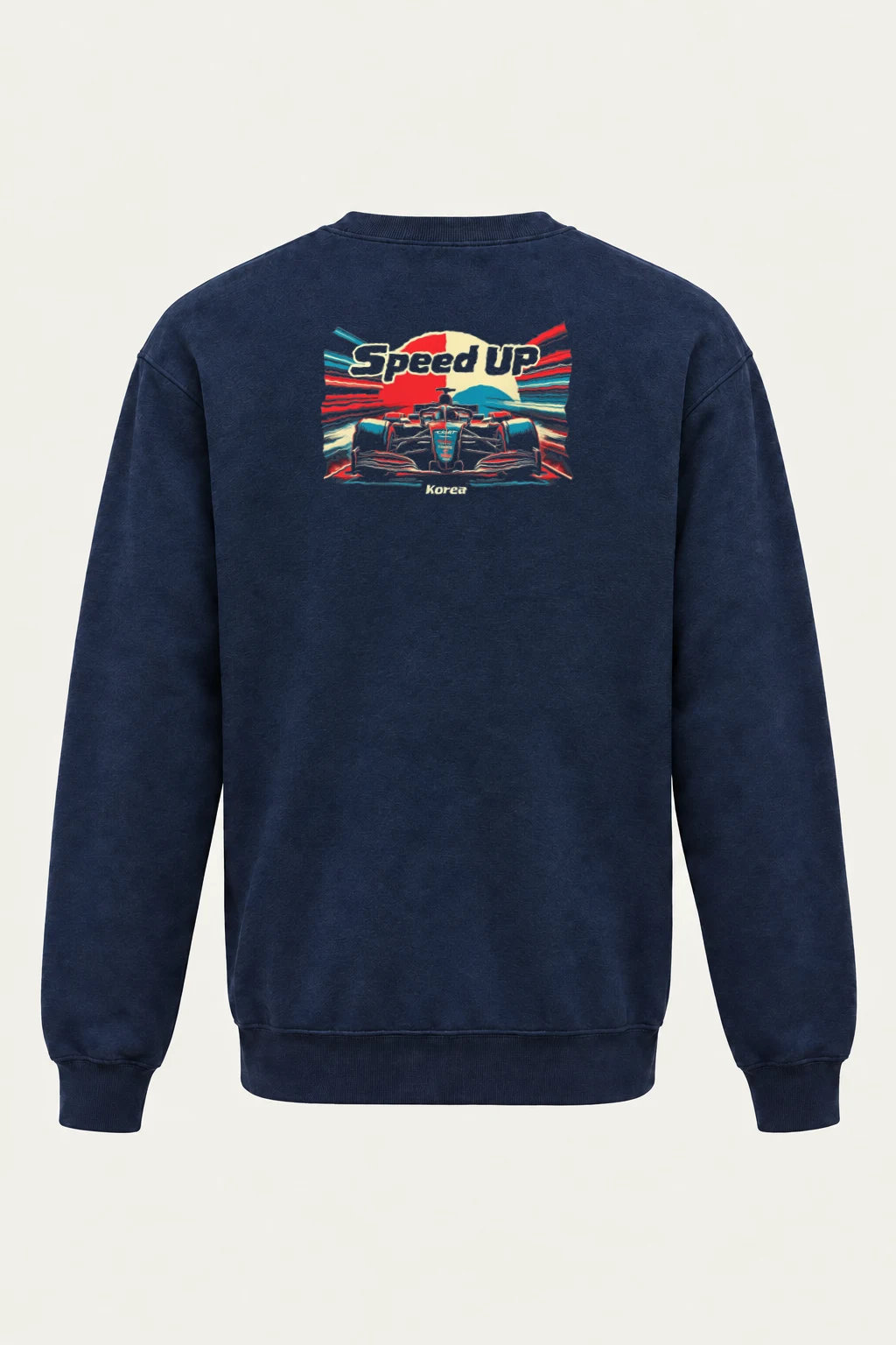 "Speed Up Korea" Heavy Blend Unisex Crewneck Sweatshirt | Gildan 18000