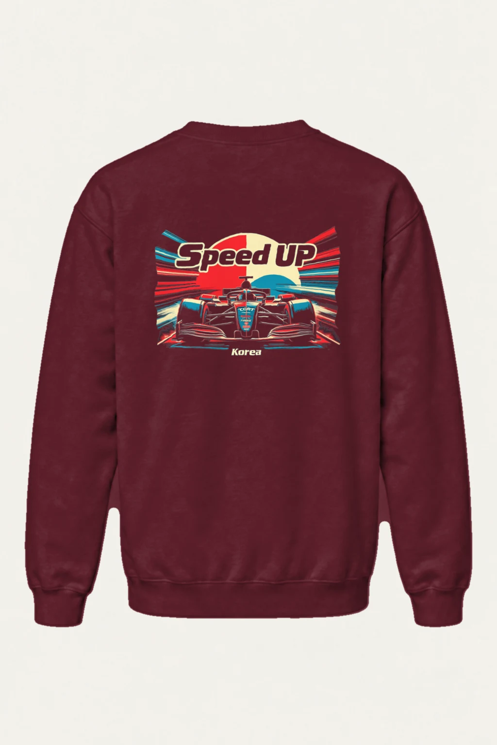 "Speed Up Korea" Heavy Blend Unisex Crewneck Sweatshirt | Gildan 18000