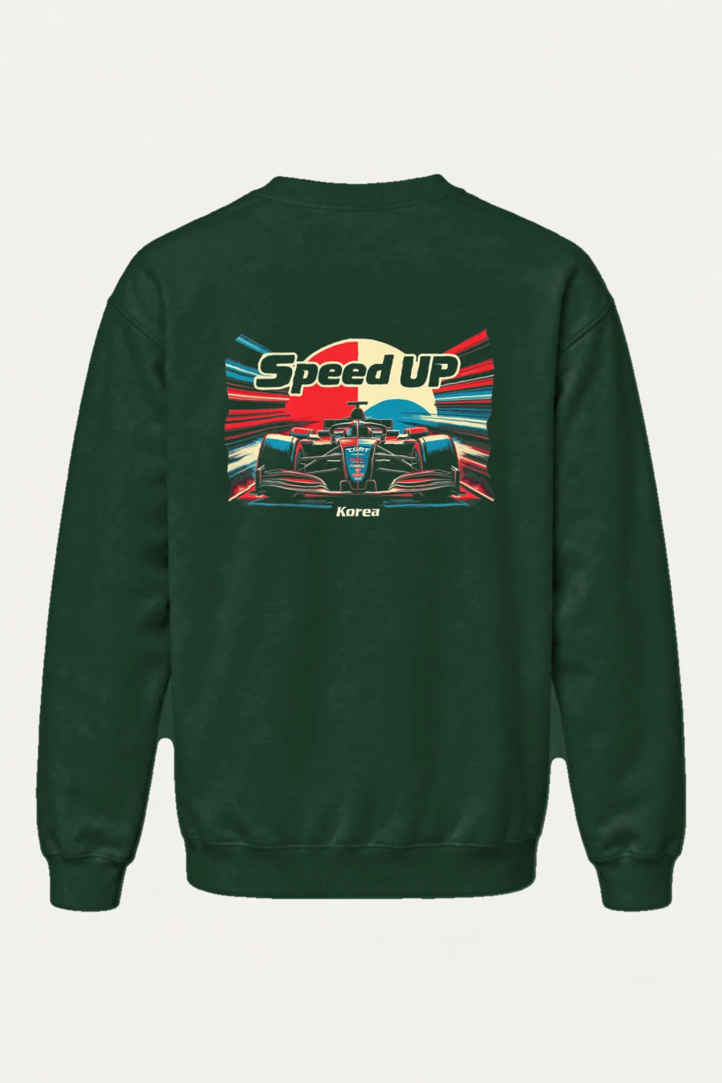 "Speed Up Korea" Heavy Blend Unisex Crewneck Sweatshirt | Gildan 18000