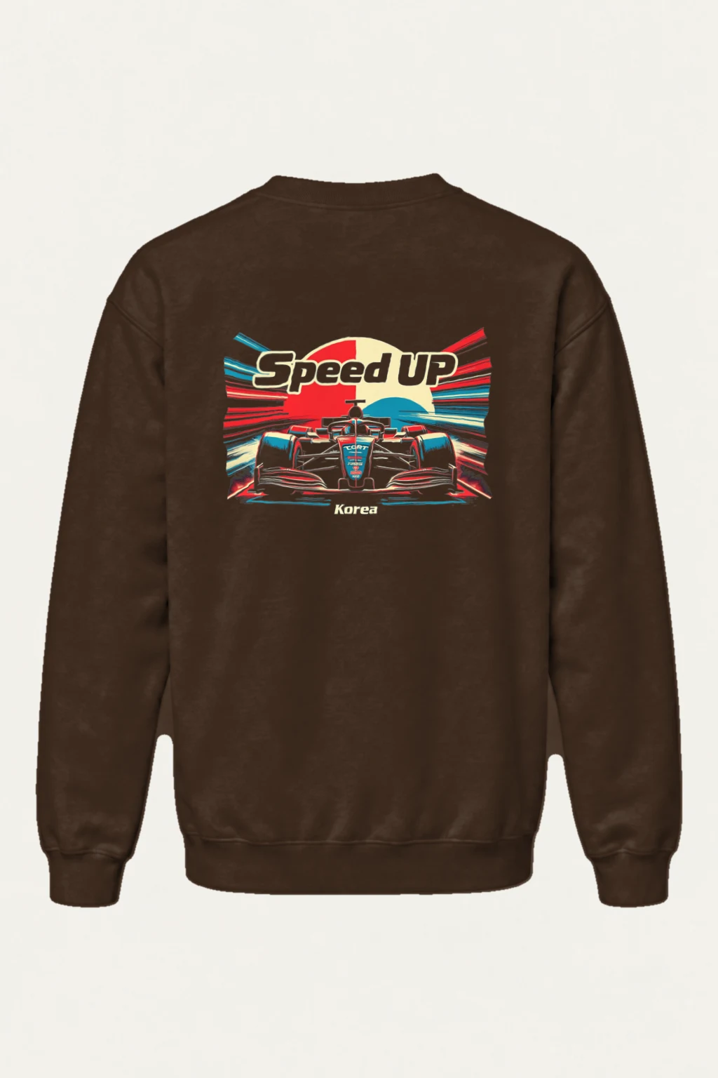 "Speed Up Korea" Heavy Blend Unisex Crewneck Sweatshirt | Gildan 18000