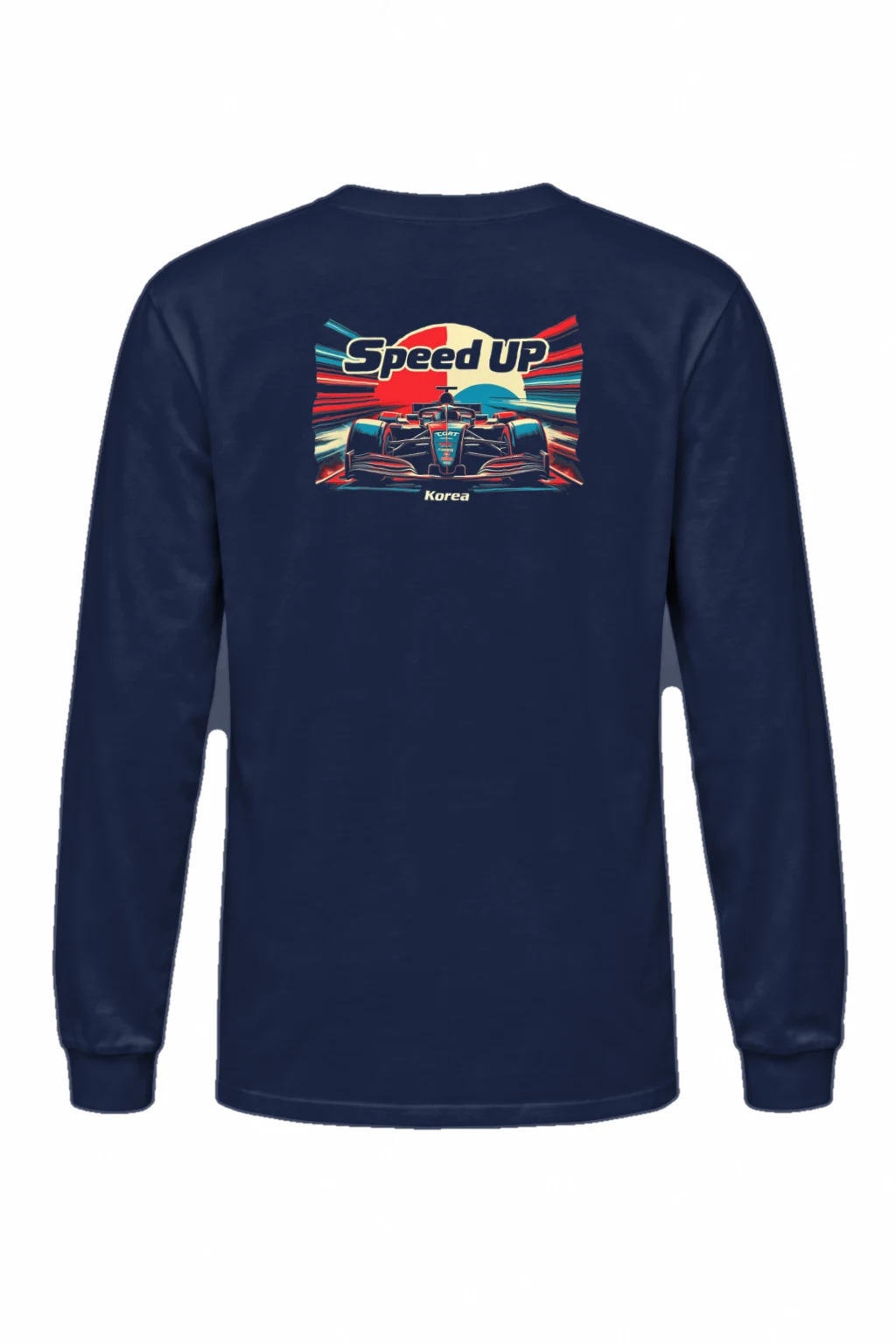 "Speed Up Korea" Unisex Longsleeve T-shirt | Gildan 2400
