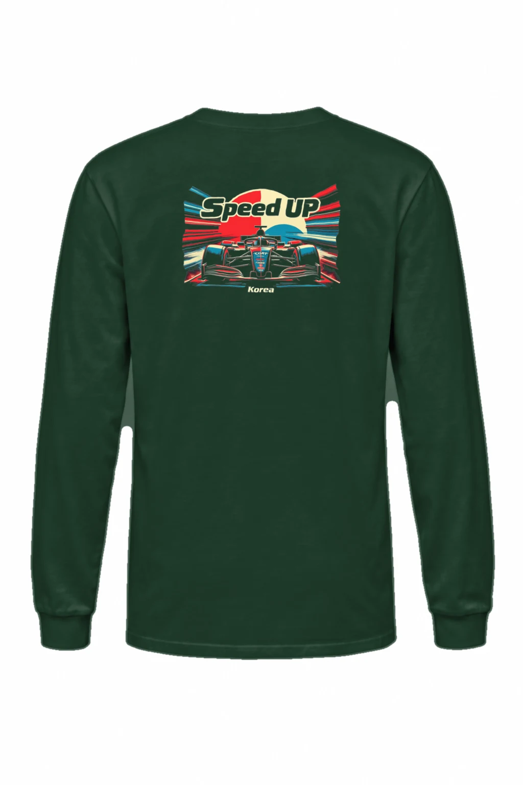 "Speed Up Korea" Unisex Longsleeve T-shirt | Gildan 2400