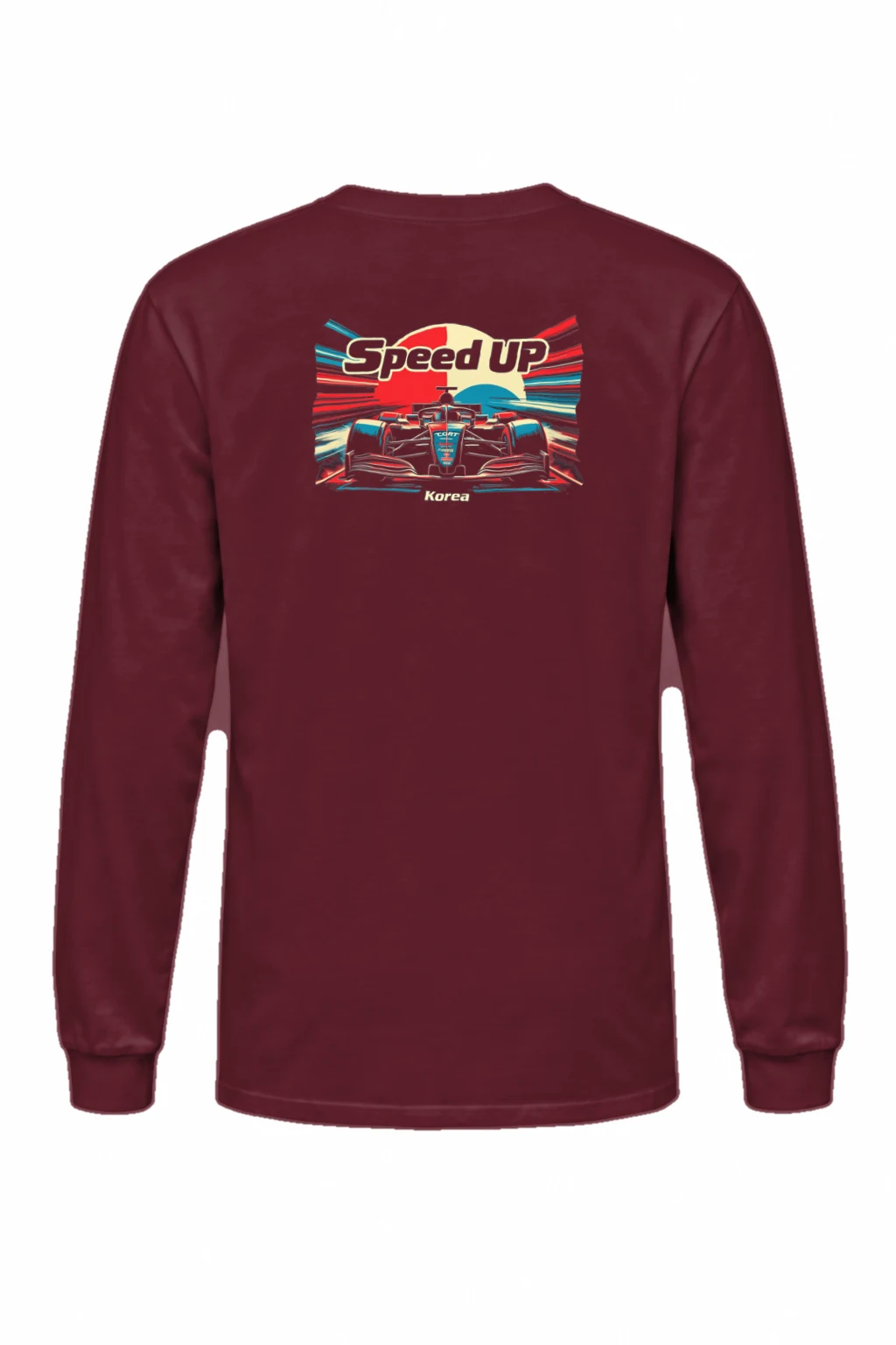 "Speed Up Korea" Unisex Longsleeve T-shirt | Gildan 2400