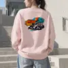 "Speeding Rush" Heavy Blend Unisex Crewneck Sweatshirt | Gildan 18000
