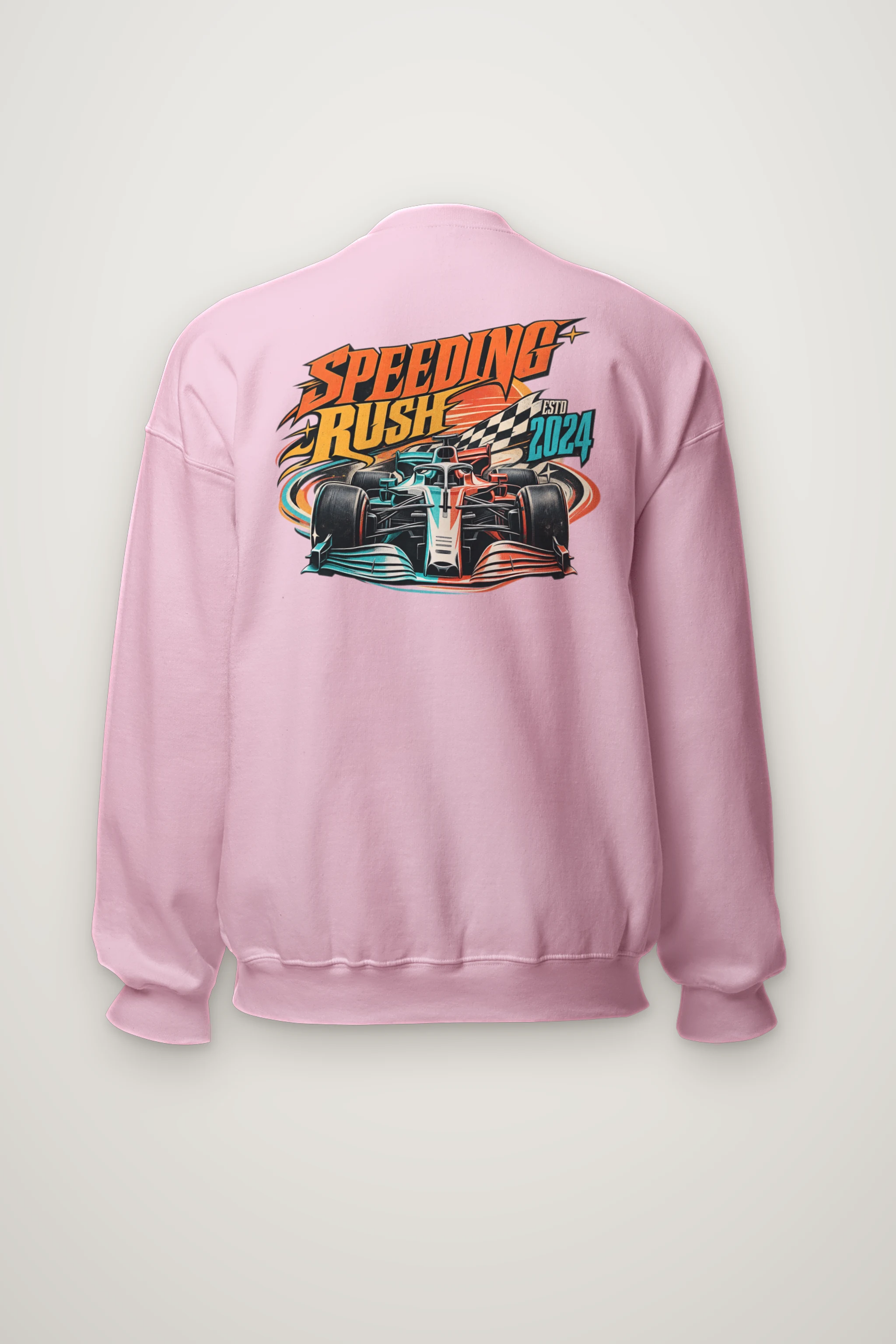 "Speeding Rush" Heavy Blend Unisex Crewneck Sweatshirt
