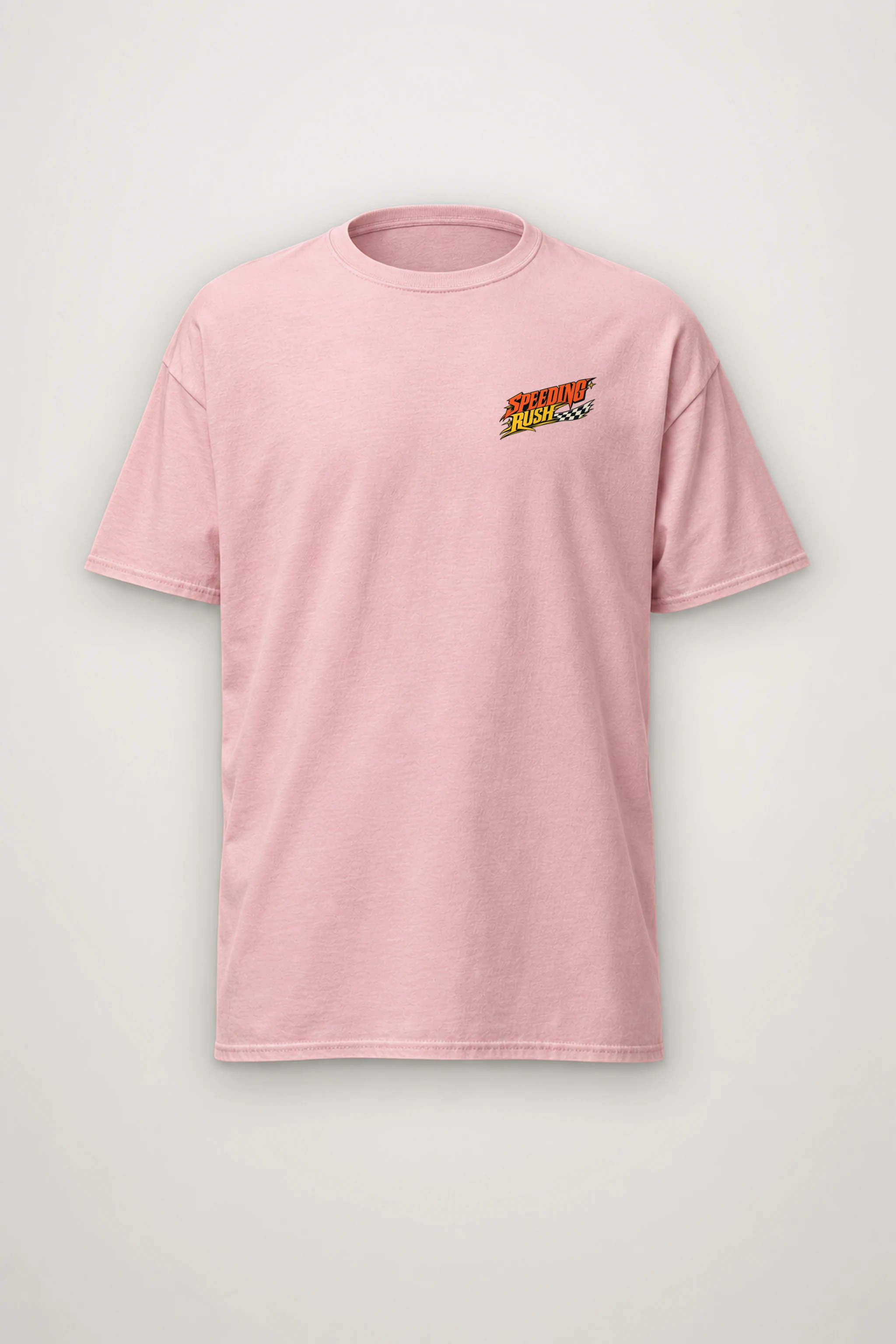 "Speeding Rush" Heavyweight Unisex Crewneck T-shirt