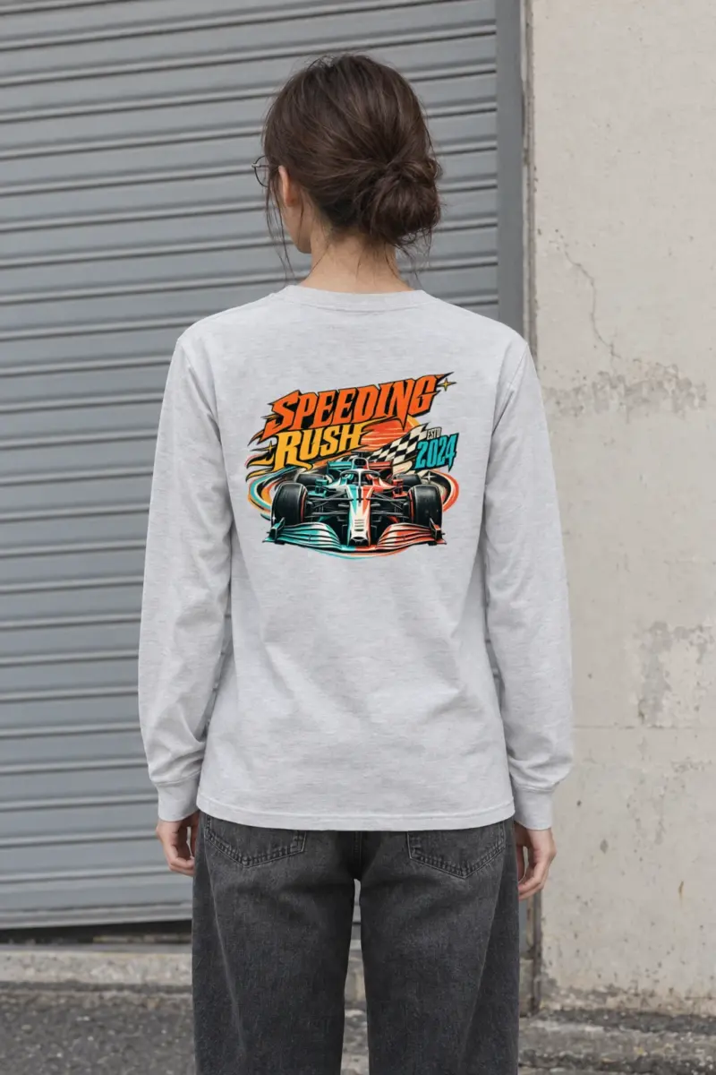"Speeding Rush" Unisex Longsleeve T-shirt