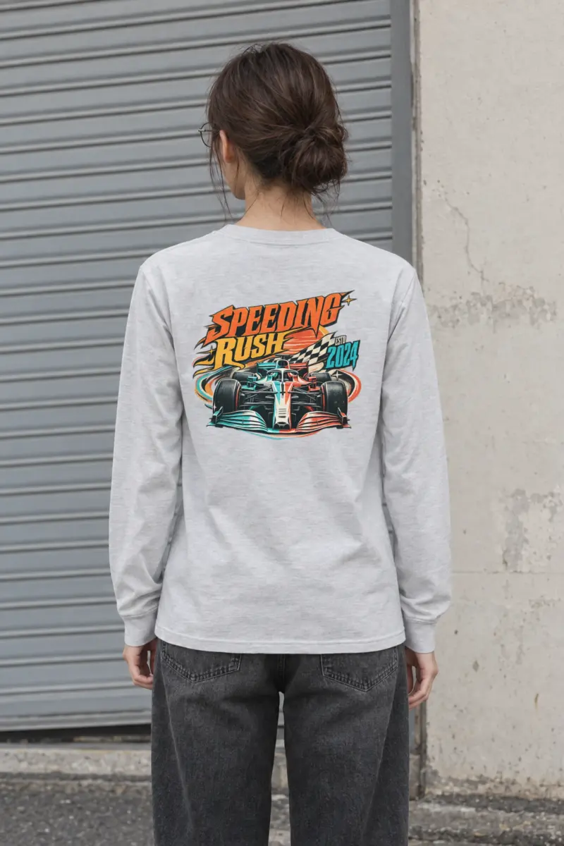 "Speeding Rush" Unisex Longsleeve T-shirt
