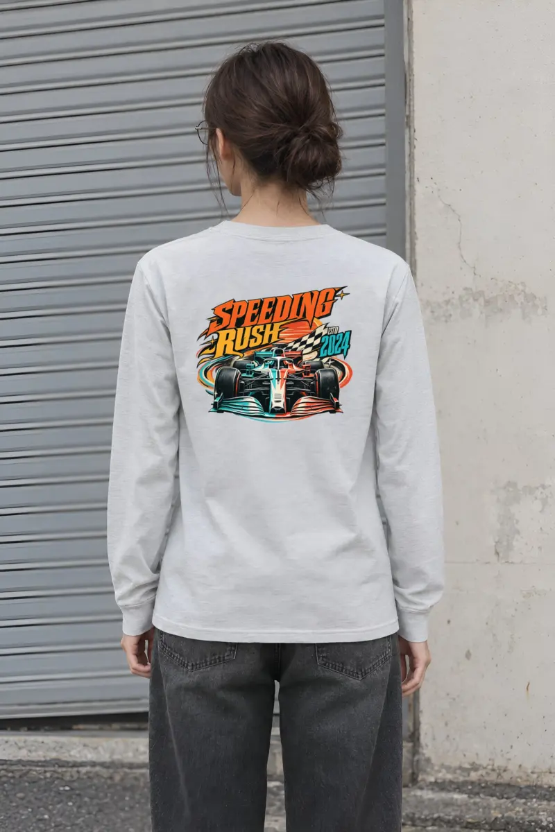 "Speeding Rush" Unisex Longsleeve T-shirt