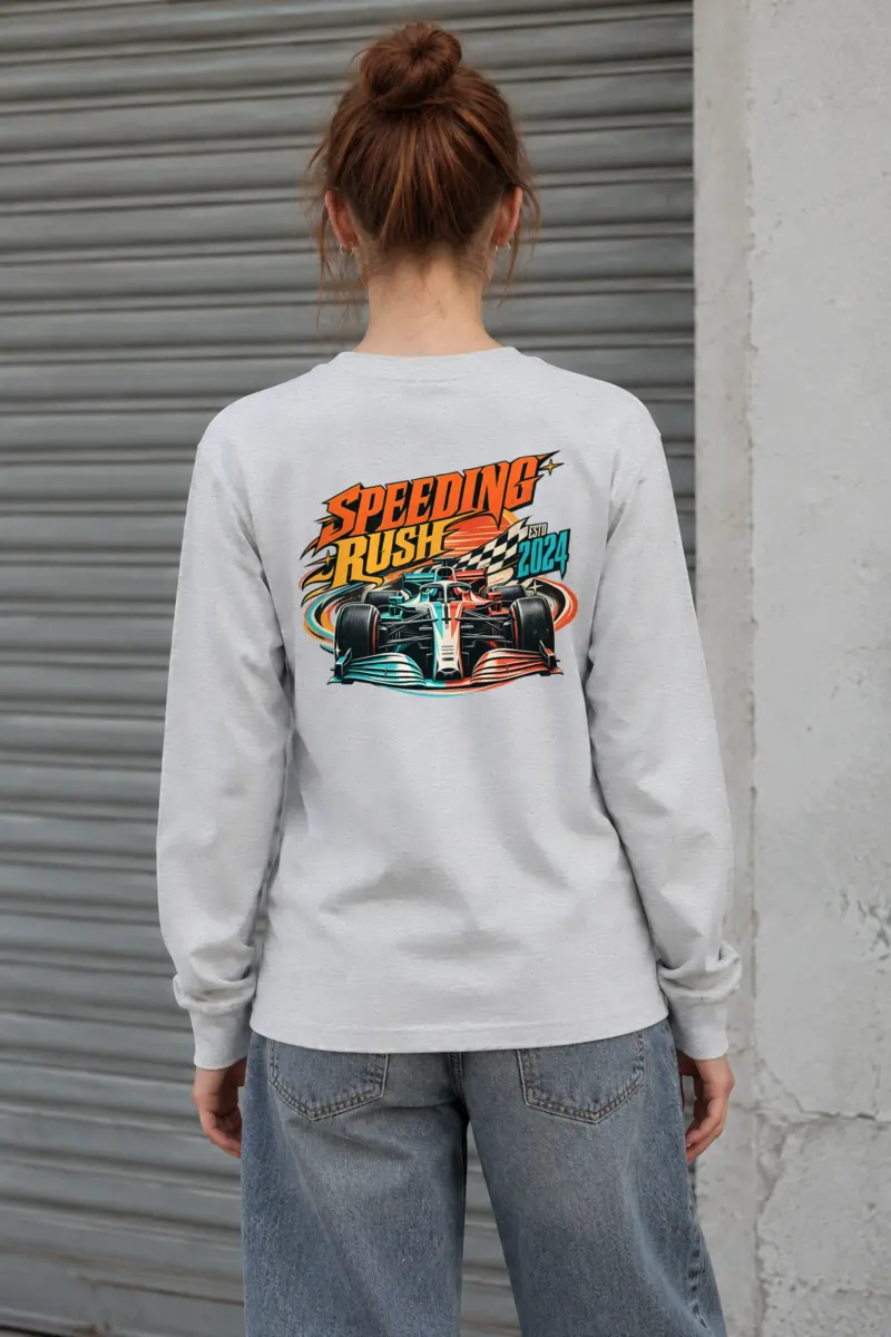 "Speeding Rush" Unisex Longsleeve T-shirt