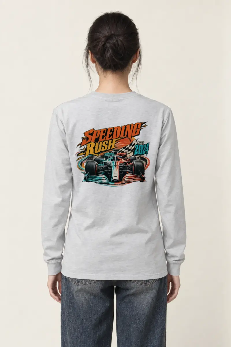 "Speeding Rush" Unisex Longsleeve T-shirt