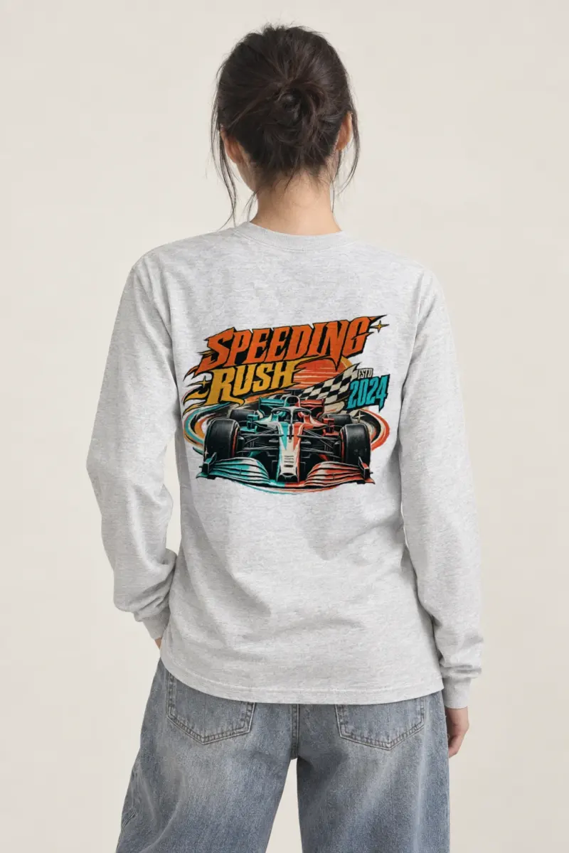 "Speeding Rush" Unisex Longsleeve T-shirt