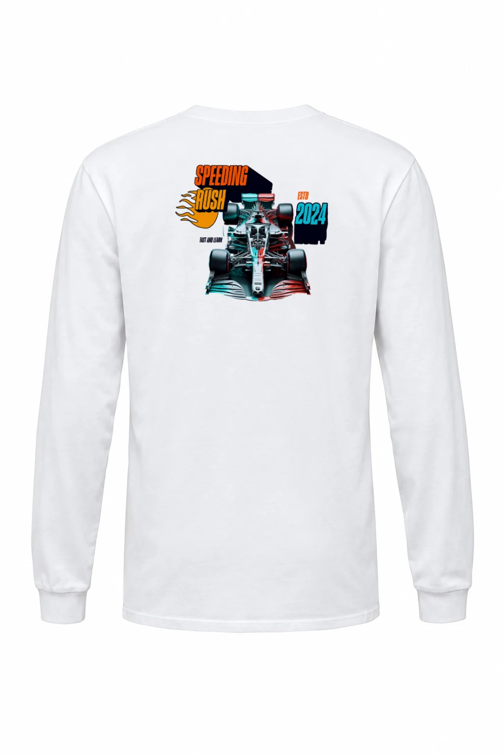 "Speeding Rush" Unisex Longsleeve T-shirt | Gildan 2400