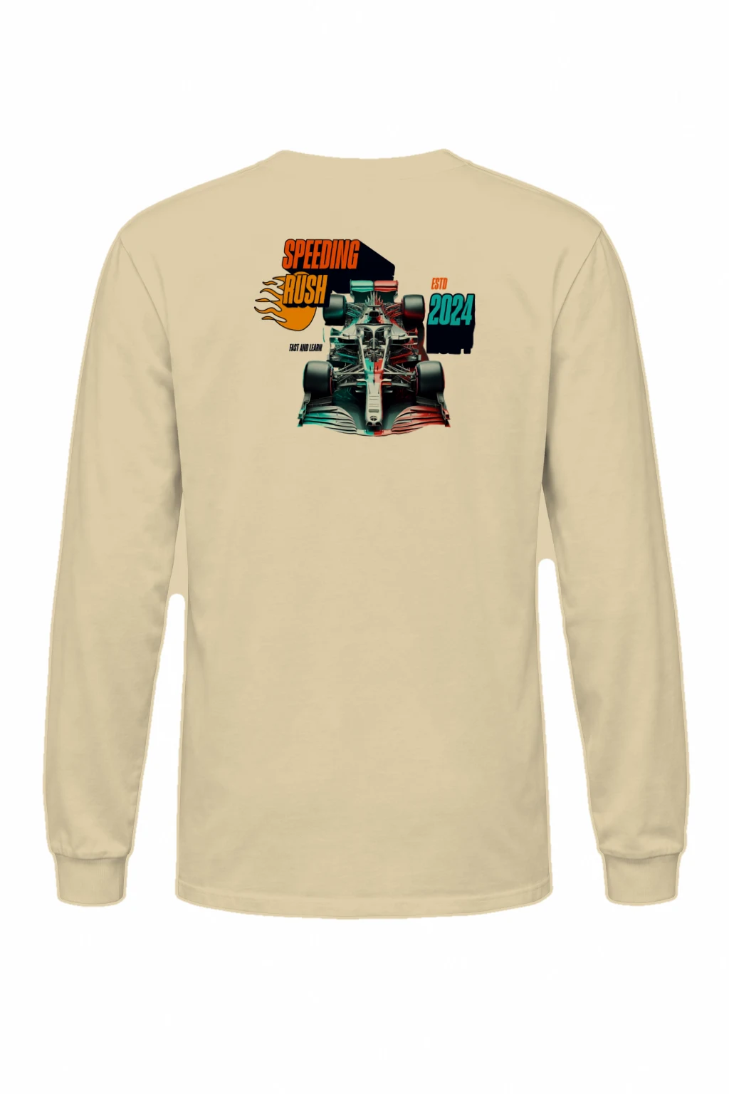 "Speeding Rush" Unisex Longsleeve T-shirt | Gildan 2400