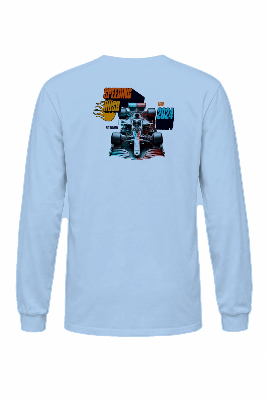 "Speeding Rush" Unisex Longsleeve T-shirt | Gildan 2400