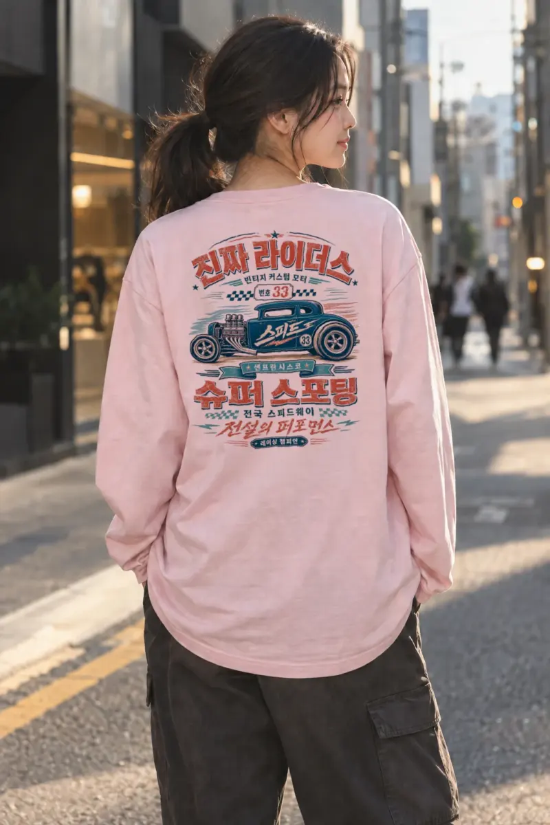 "Speedway 33" Unisex Longsleeve T-shirt | Gildan 2400