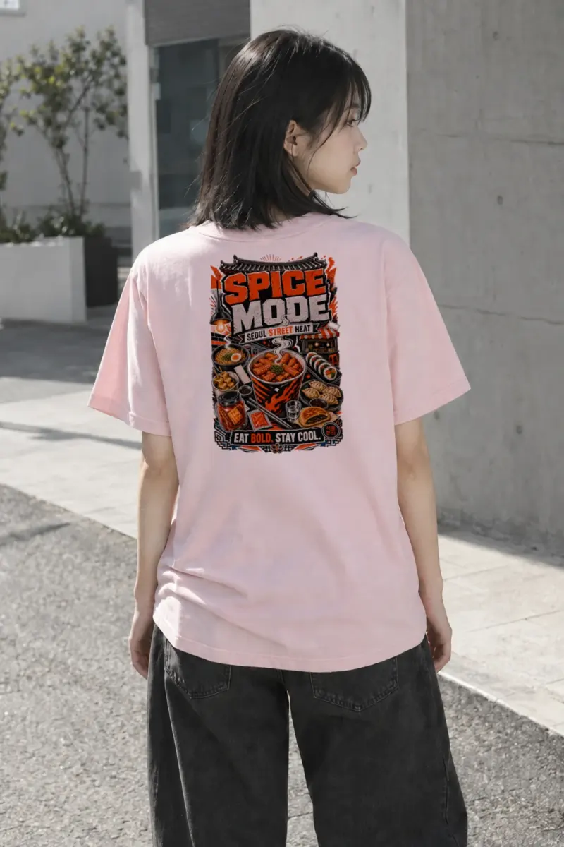 “Spice Mode” Heavyweight Unisex Crewneck T-shirt | Gildan 5000