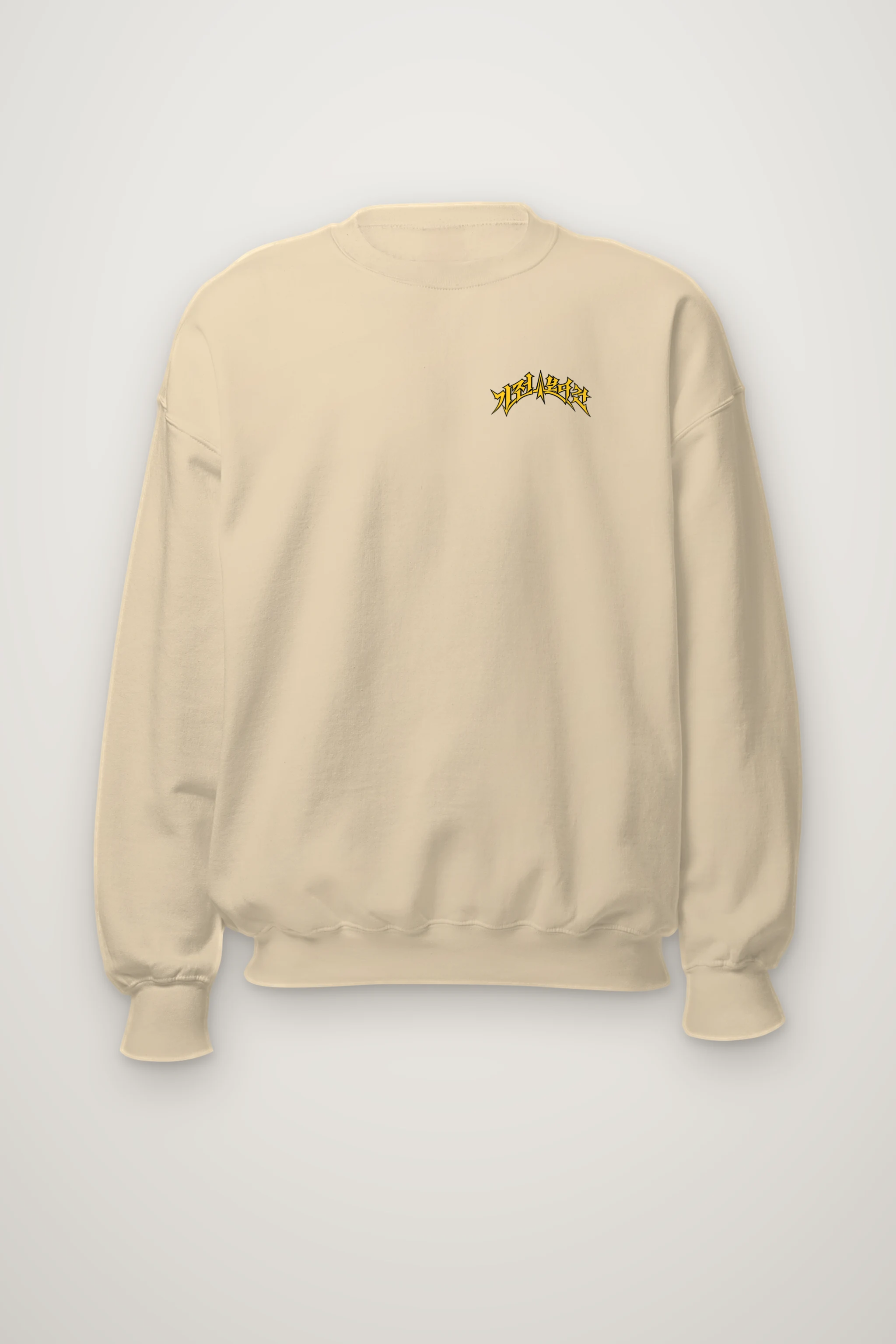 "Spiked Collar Cheetah" Heavy Blend Unisex Crewneck Sweatshirt