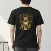 "Spiked Collar Cheetah" Heavyweight Unisex Crewneck T-shirt