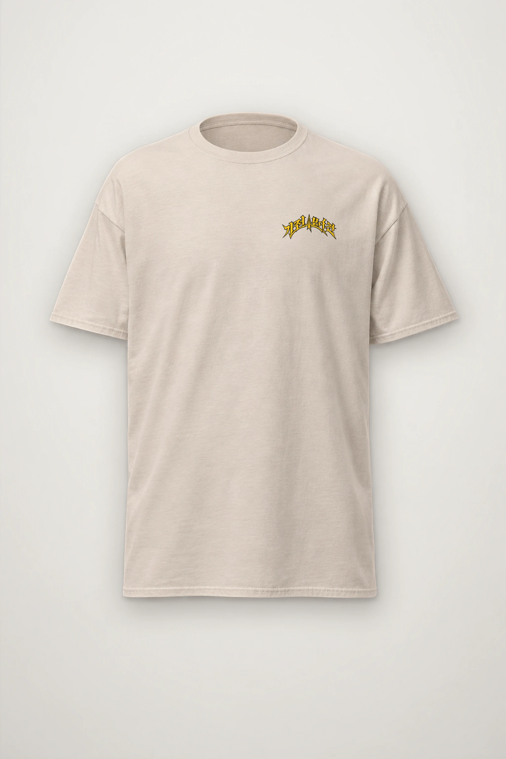 "Spiked Collar Cheetah" Heavyweight Unisex Crewneck T-shirt