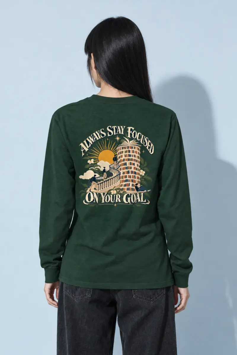 "Spiral Stair Ascent" Unisex Longsleeve T-shirt