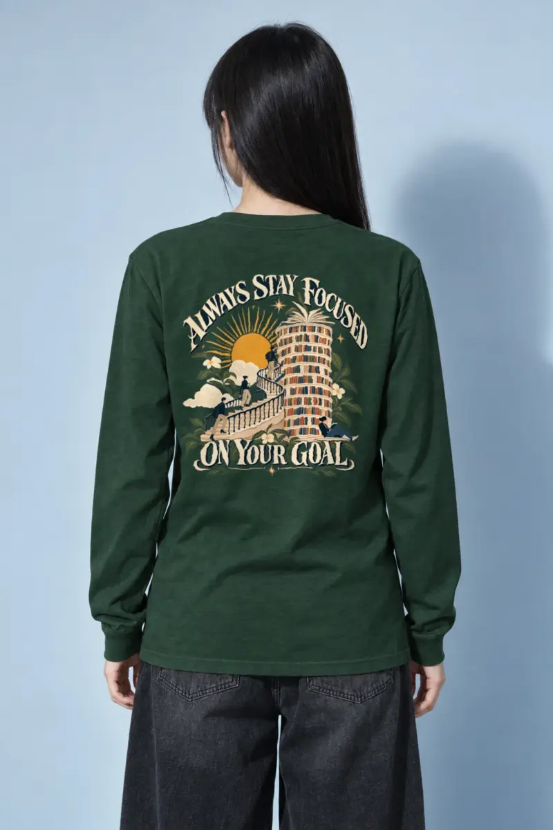 "Spiral Stair Ascent" Unisex Longsleeve T-shirt | Gildan 2400