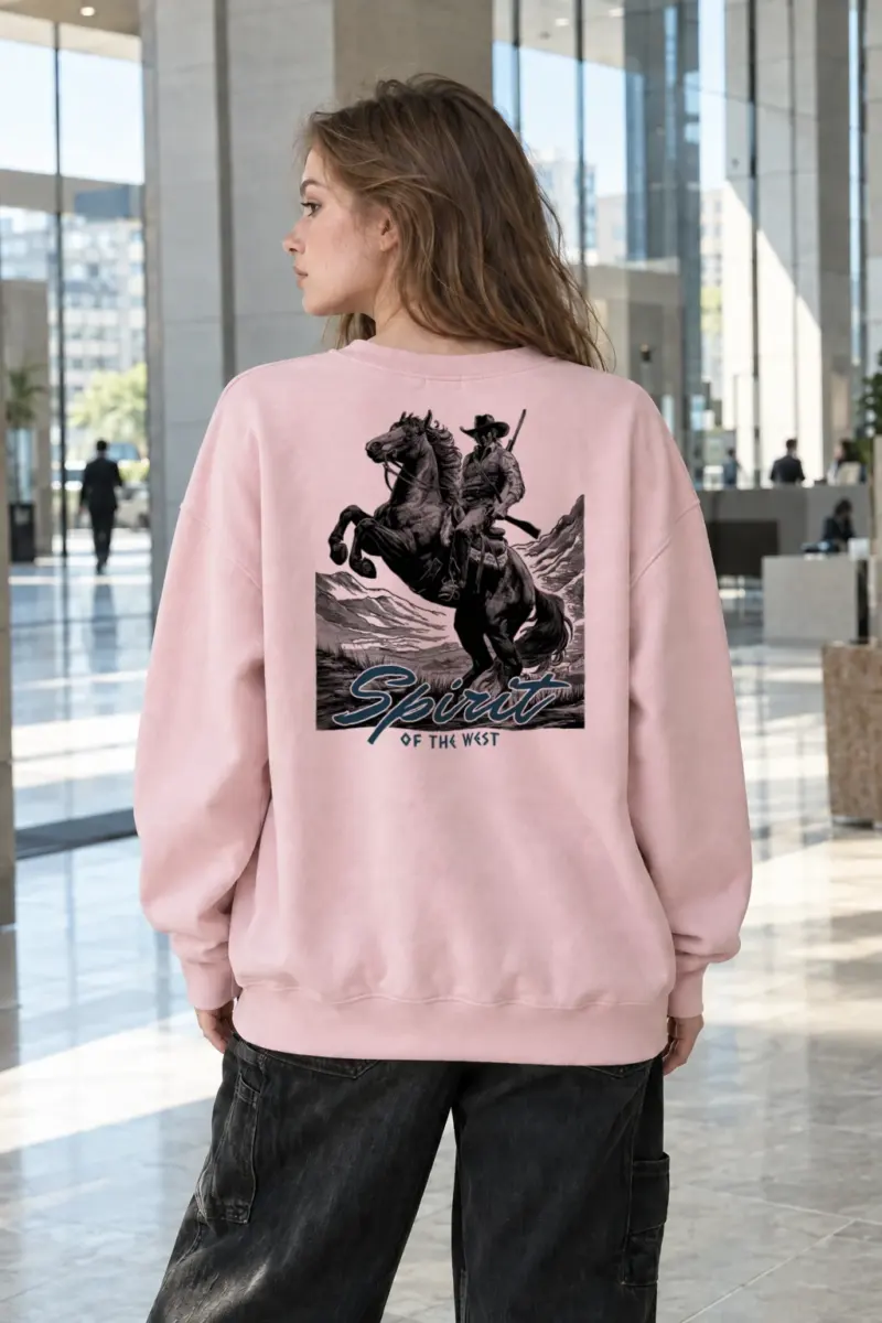 “Spirit of the West” Heavy Blend Unisex Crewneck Sweatshirt | Gildan 18000