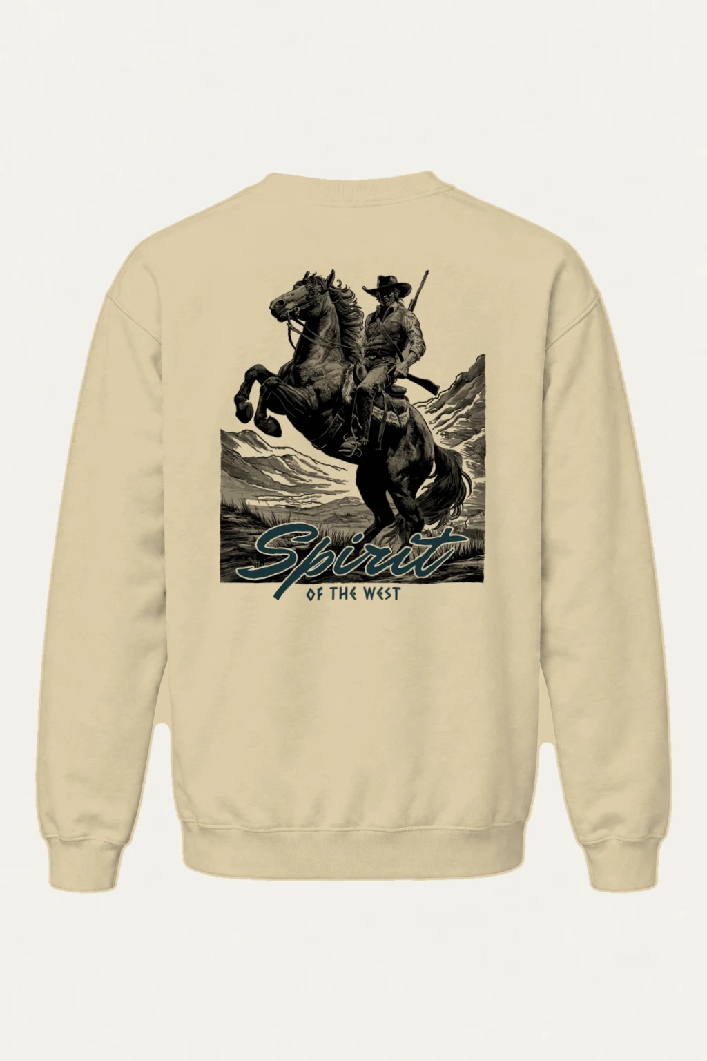 "Spirit of the West" Heavy Blend Unisex Crewneck Sweatshirt | Gildan 18000