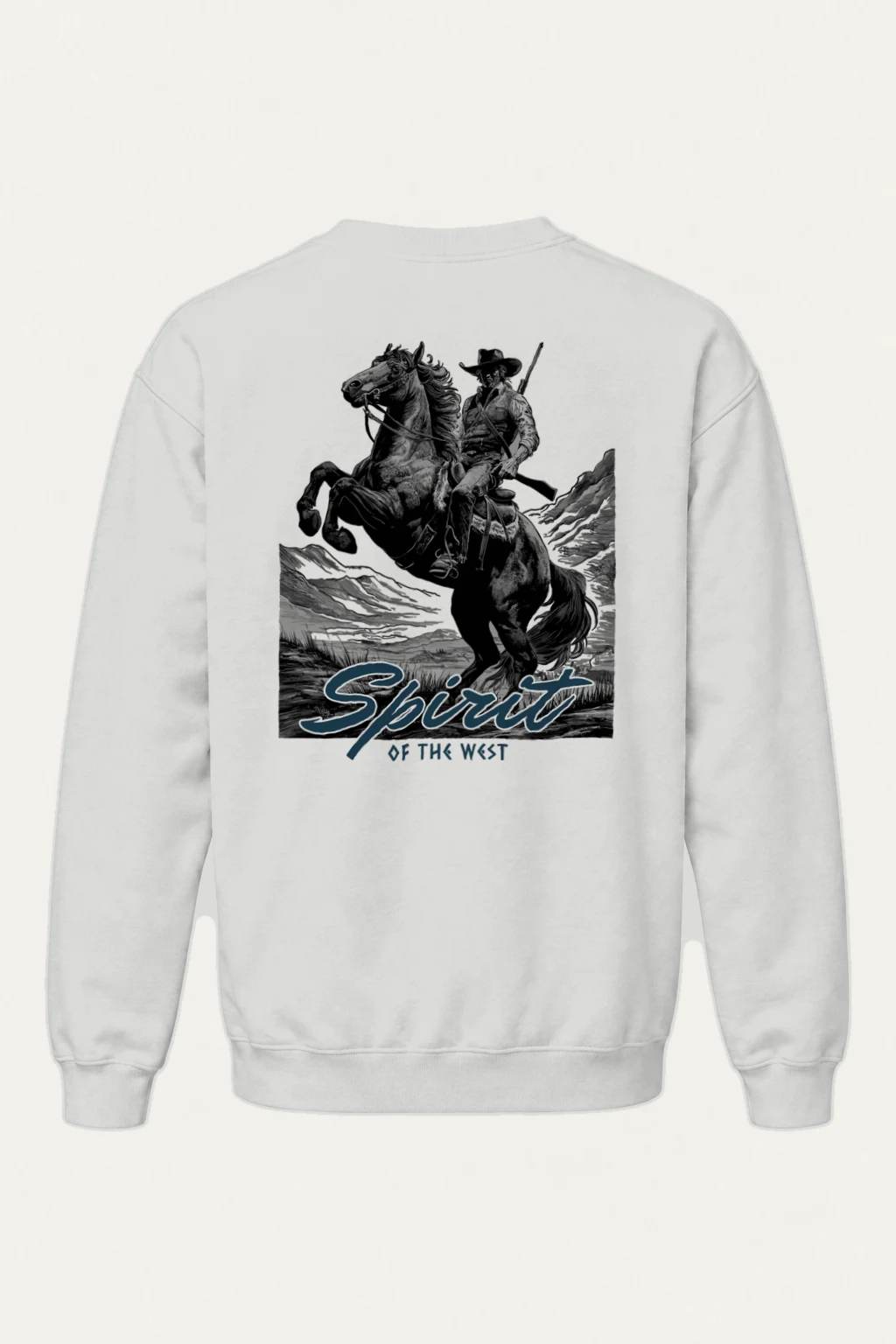"Spirit of the West" Heavy Blend Unisex Crewneck Sweatshirt | Gildan 18000