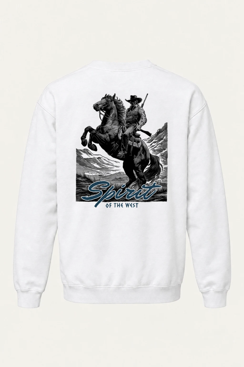 "Spirit of the West" Heavy Blend Unisex Crewneck Sweatshirt | Gildan 18000