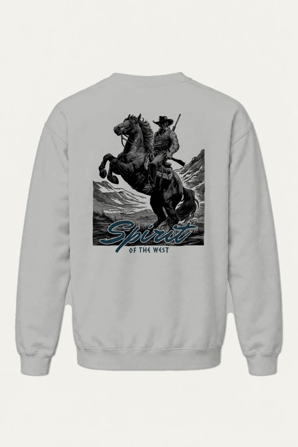 "Spirit of the West" Heavy Blend Unisex Crewneck Sweatshirt | Gildan 18000