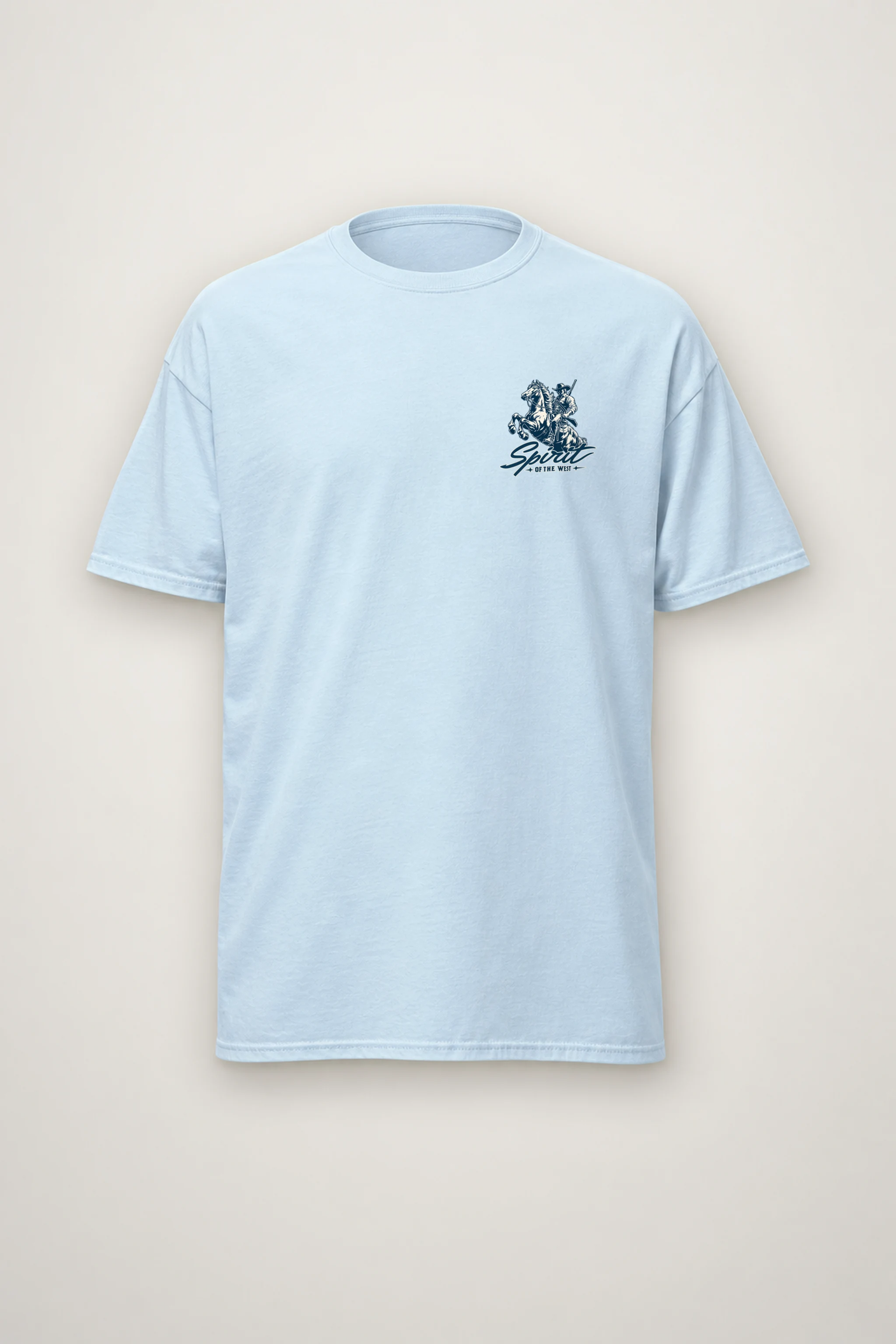 "Spirit of the West" Heavyweight Unisex Crewneck T-shirt