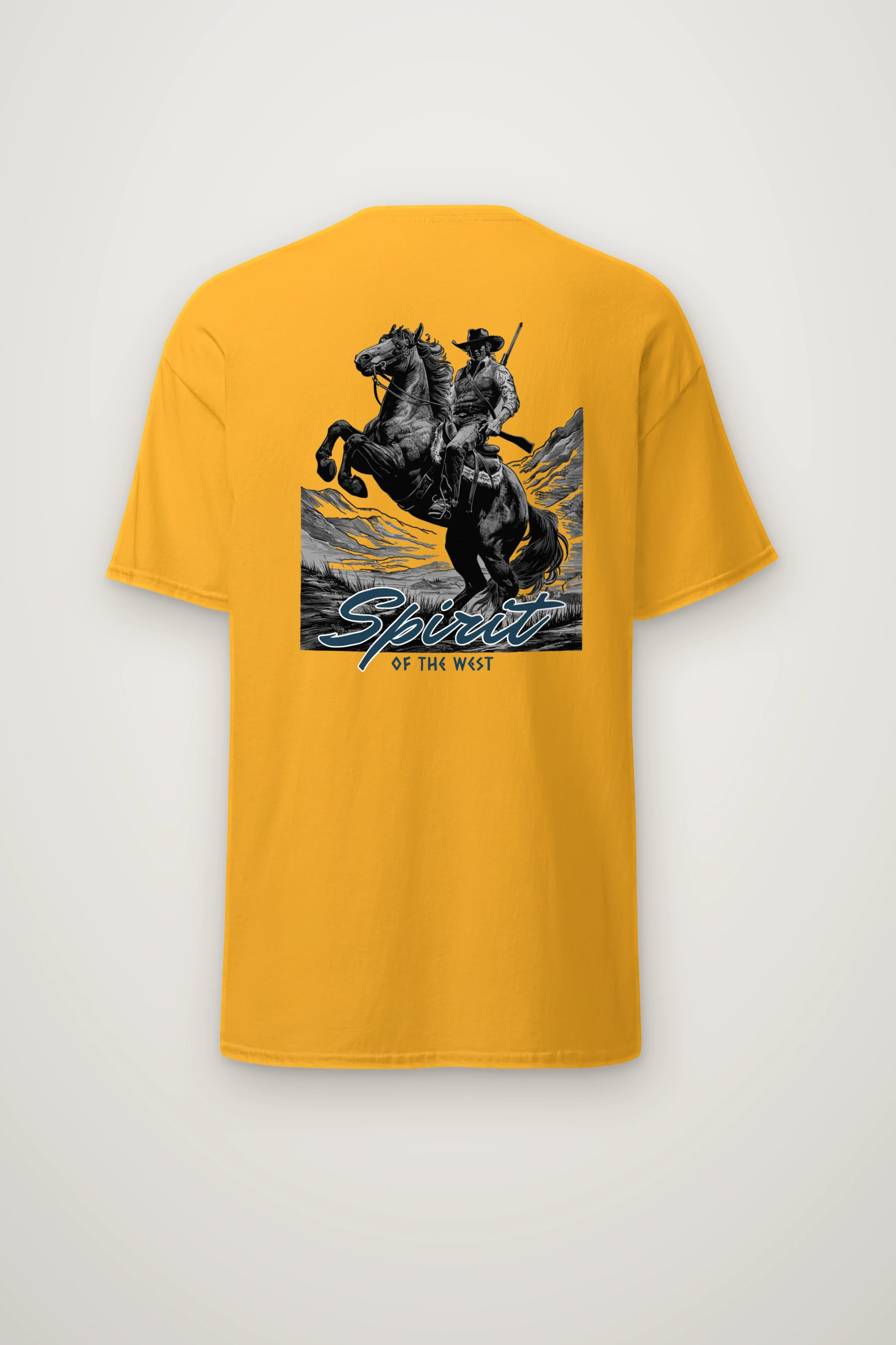 "Spirit of the West" Heavyweight Unisex Crewneck T-shirt
