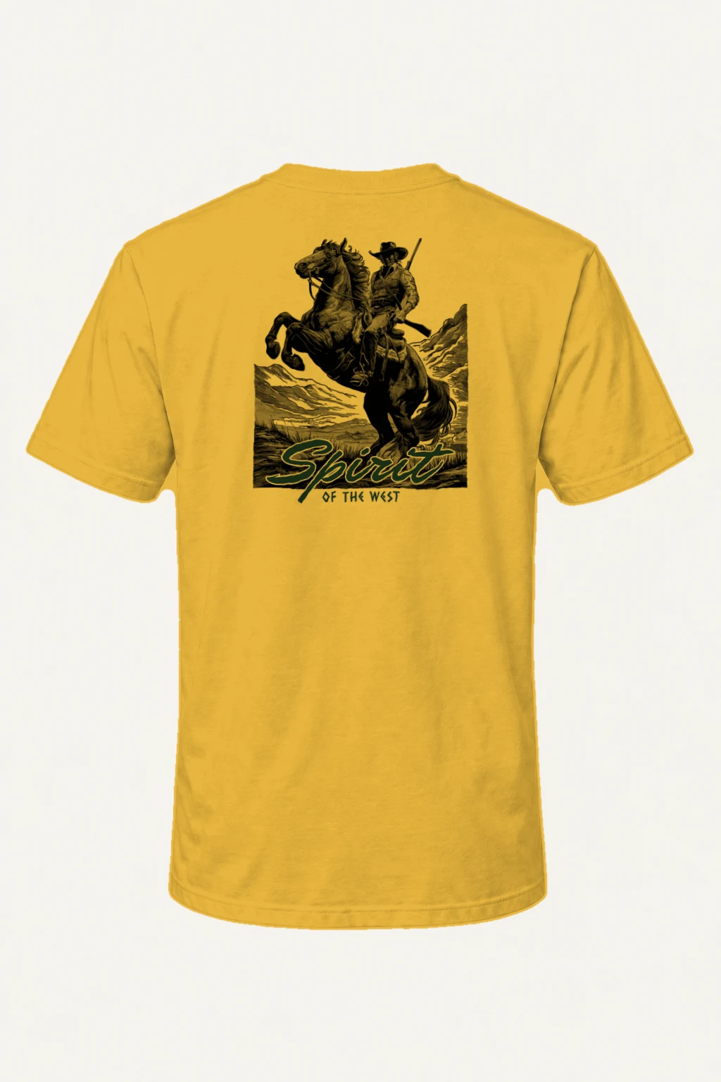 "Spirit of the West" Heavyweight Unisex Crewneck T-shirt | Gildan 5000
